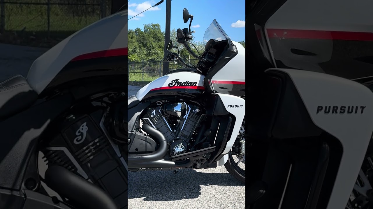 2023 Indian Pursuit Dark Horse Stage 2 Tab 2 into 1 exhaust system