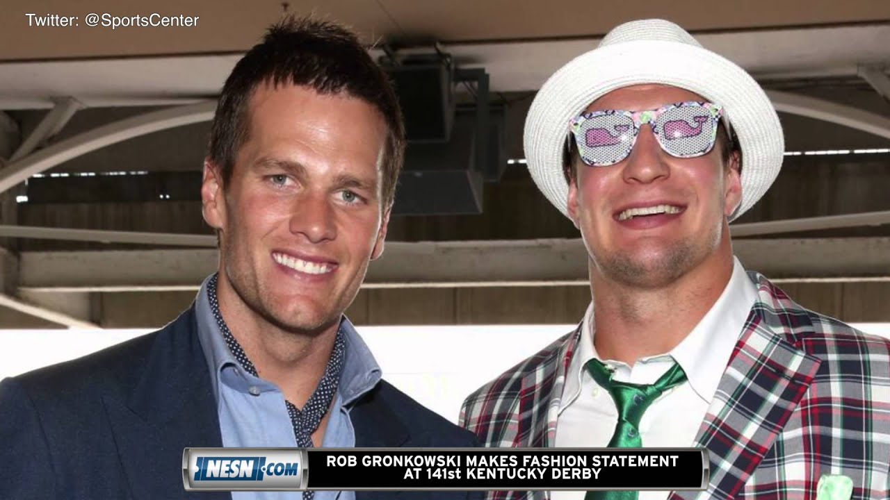 Rob Gronkowski Wins Kentucky Derby With Crazy Suit