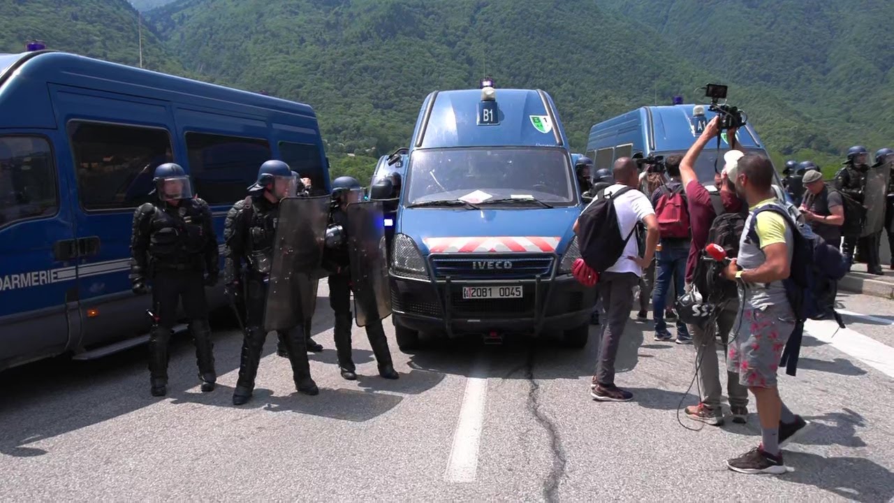 LIVE Manifestazione contro la Tav Torino-Lione in Val Maurienne: diretta video