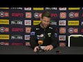 Josh King Press Conference vs Tasmania JackJumpers (Round 1, NBL27)