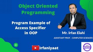 Access Specifier With Program Example | Irfaniyaat