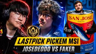 JOSEDEODO VS FAKER EN MSI 2026 | TODO LO QUE NECESITAS SABER MSI 2026 | LASTPICK DEUS DEL PICKEM MSI