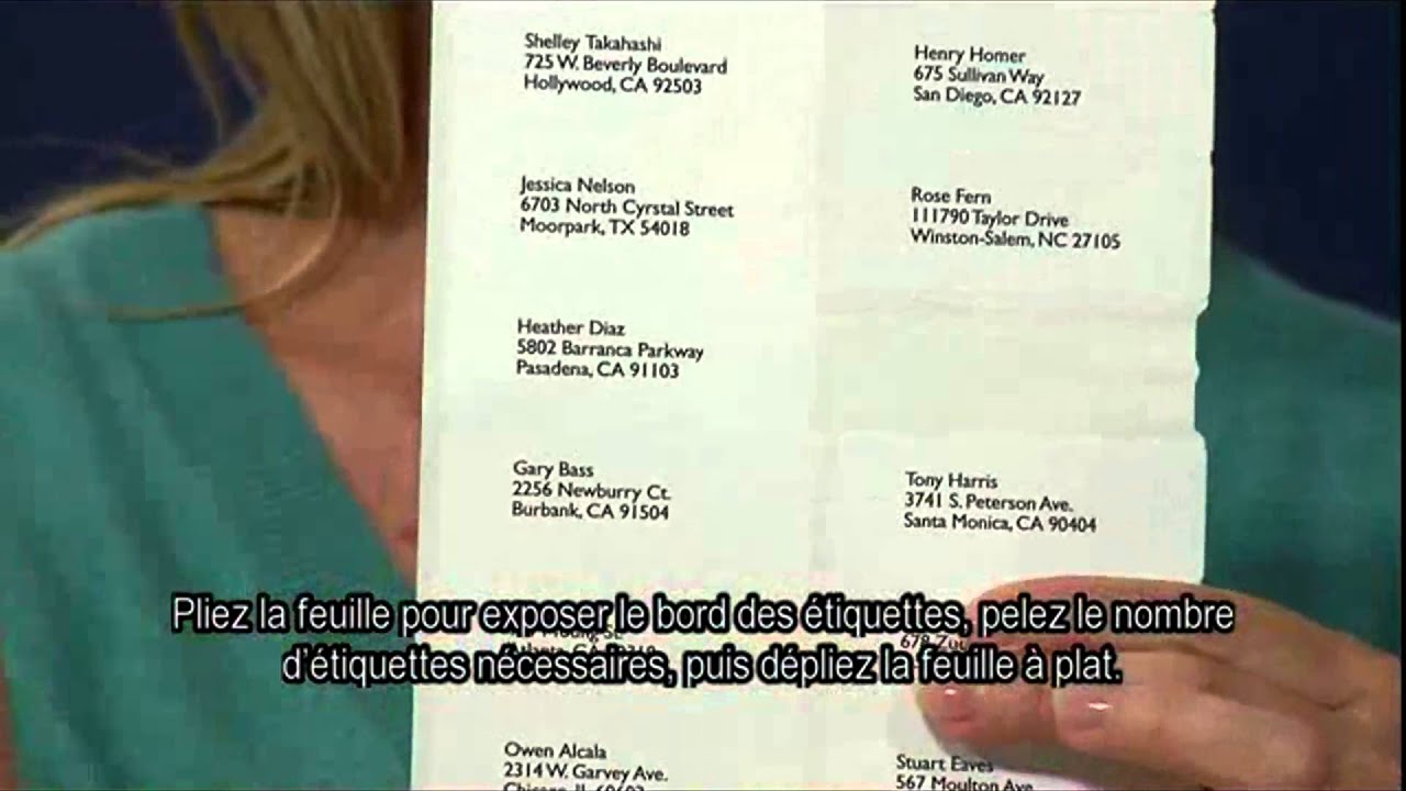 Avery Easy Peel Labels