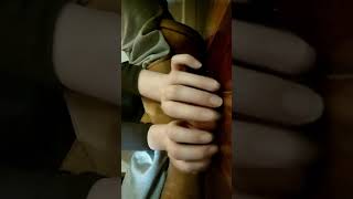 FAST & AGGRESSIVE Wood ASMR 🌳 Tapping, Scratching & Scouring #asmr #shorts
