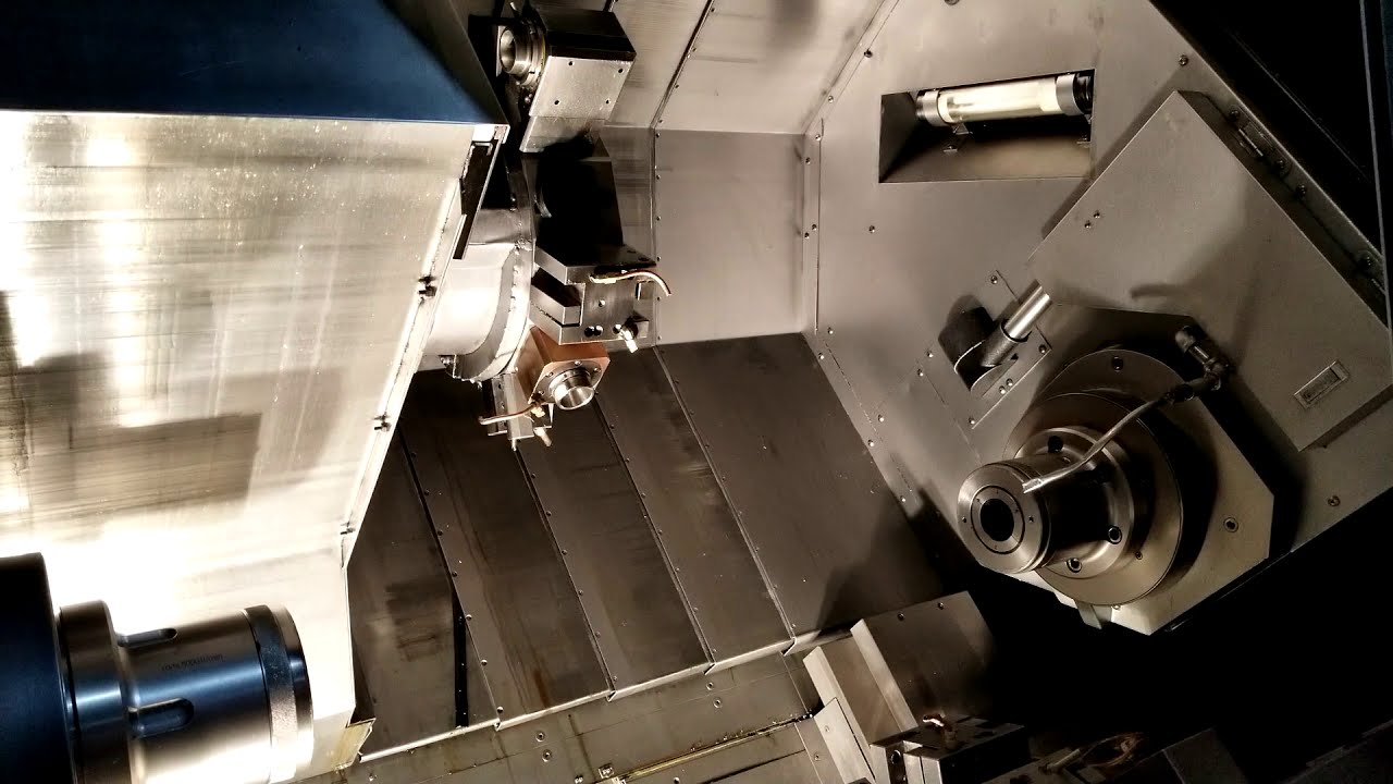 Mori Seiki ZT2500Y Twin Turret CNC Lathe - YouTube