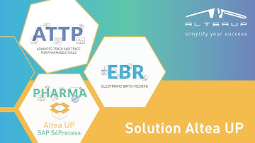 SAP ATTP - Advanced Track and Trace for Pharmaceuticals