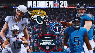 Madden NFL 26 PC Mod | Jags (1-1) vs Titans (2-0) | 2041 Season Week 3 MNF