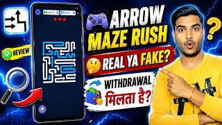 arrow maze rush withdrawal? arrow maze rush real or fake? arrow maze rush game? Review screenshot 4