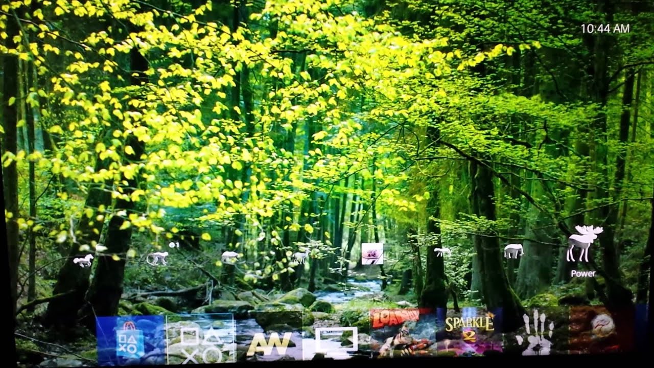 [PS4 Themes] 1 Dynamic Forest Theme