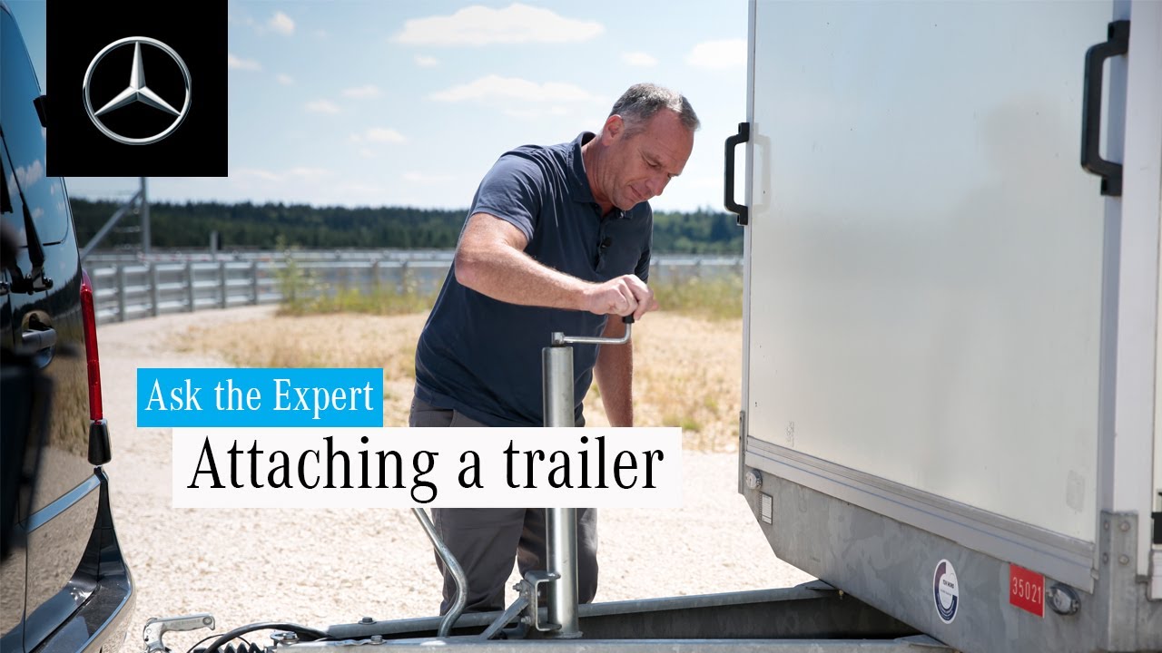 How To Hook Up A Trailer To Your Van - YouTube