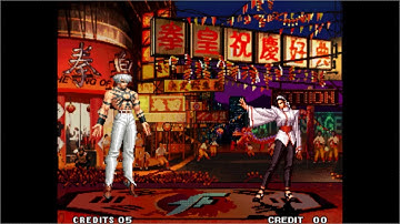 Orochi vs Chizuru,Mai,King (Hidden Boss) KOF97