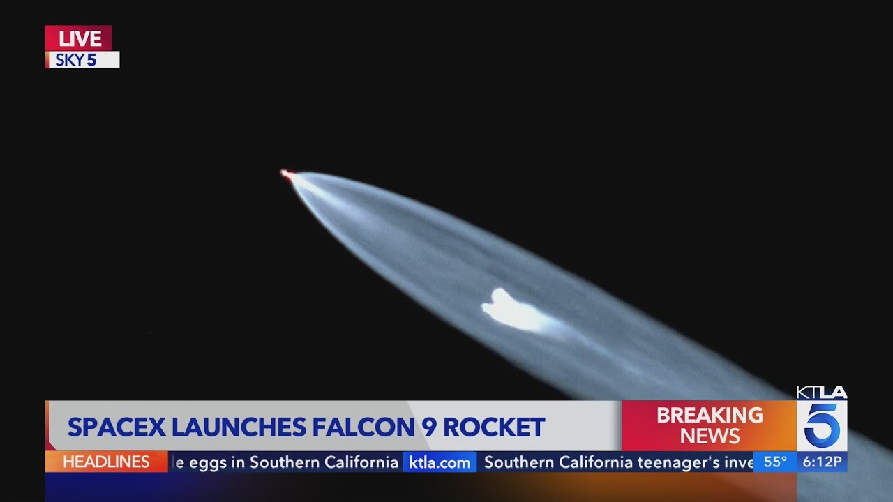 SpaceX launches Falcon 9 Rocket