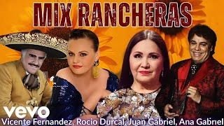 Vicente Fernández, Rocío Dúrcal, Juan Gabriel & Ana Gabriel — Mix de Rancheras Inolvidables