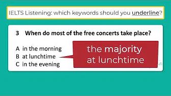 Are you underlining the right words in IELTS Listening questions? thumbnail