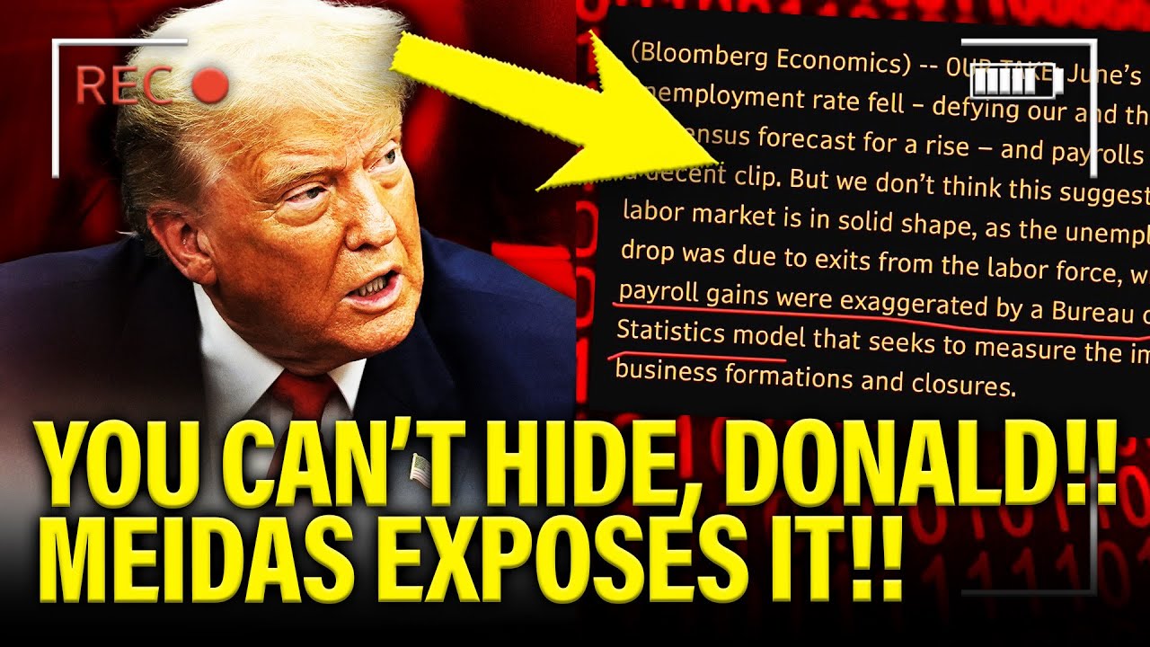 Trump gets TERRIBLE NEWS and Tries to COOK THE BOOKS?!