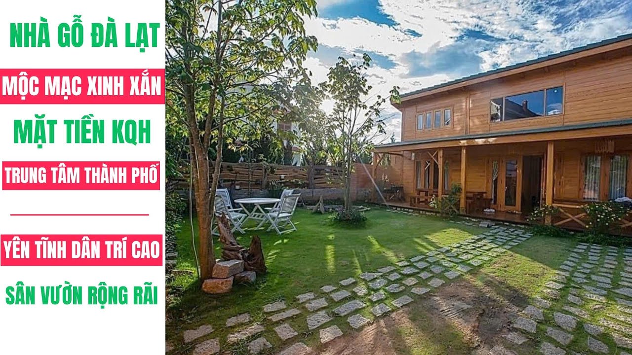 VILLA GỖ GIẢN ĐƠN MẶT TIỀN KHU QUY HOẠCH SANG TRỌNG 
