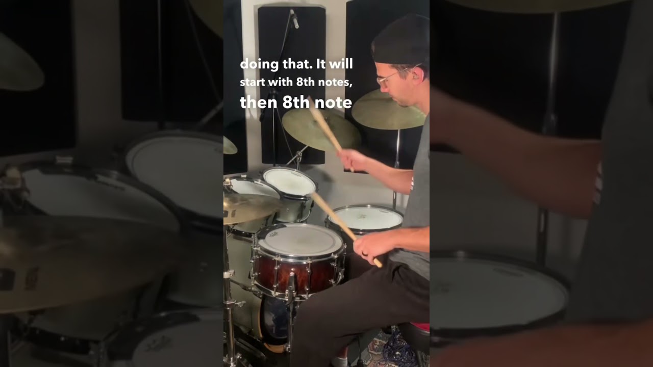 Easily get faster on the drums 🥁🔥
