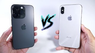 iPhone X VS iPhone 14 Pro! (Cameras, Speed Test, Display & Speakers)