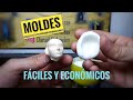 CÓMO HACER MOLDES FACILES. PORCELANA FRÍA. how to make easy molds