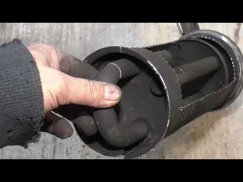 The structure of the Let's 4 muffler? I took it apart - YouTube