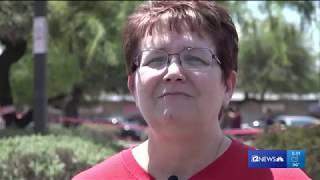 Employees of the burned down Safeway speak to 12 News