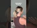 Easy Ponytail Hairstyle For Short Hair Ponytailhairstyles Shorthairstyles Hairstyleinspo
