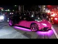 【圧巻の爆音】諸星一家搬出 TAS2019 Aventador