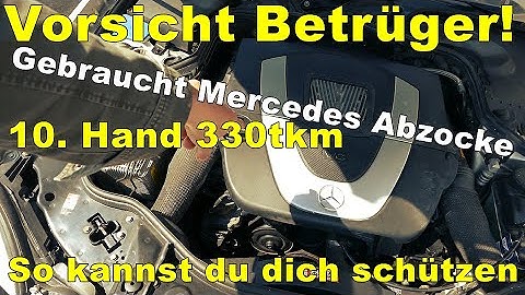 ACHTUNG ABZOCKE beim gebrauchten Mercedes! SO passiert dir das nicht! | GM Service Nagel
