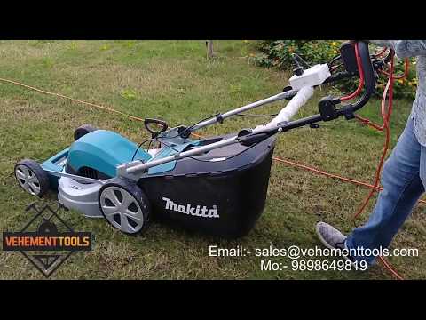 Makita ELM4621 Lawnmower Walkaround, Working video with Side Discharge and Self Propelling Function.