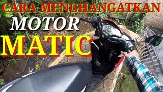 CARA MEMANASKAN MESIN MOTOR MATIC YANG BENAR-HONDA VARIO