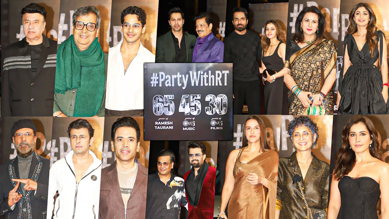 Star-Studded Party Of Ramesh Taurani: Subhash Ghai, Udit Narayan & Many Others Arrive | 