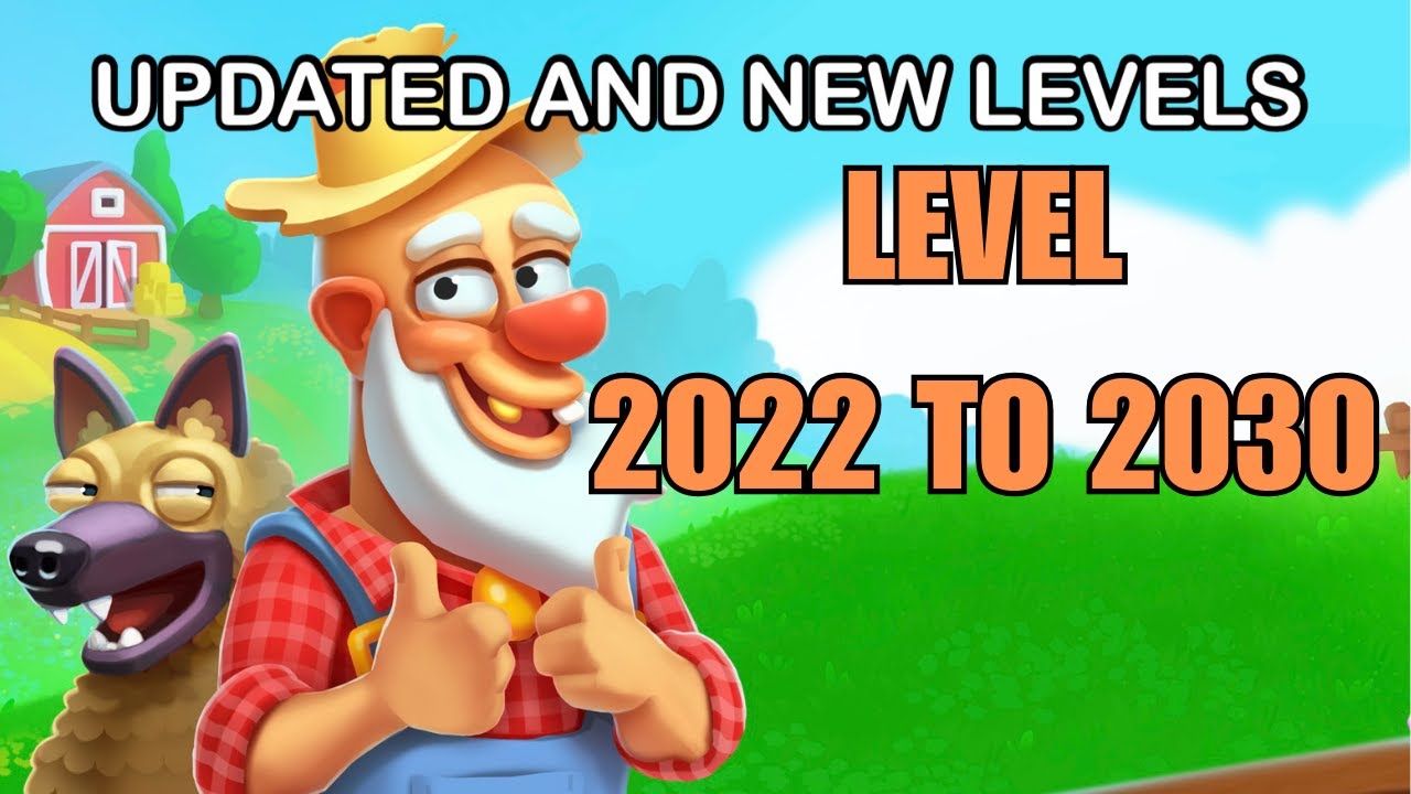 How to solve FARM JAM  level 2022 - 2030