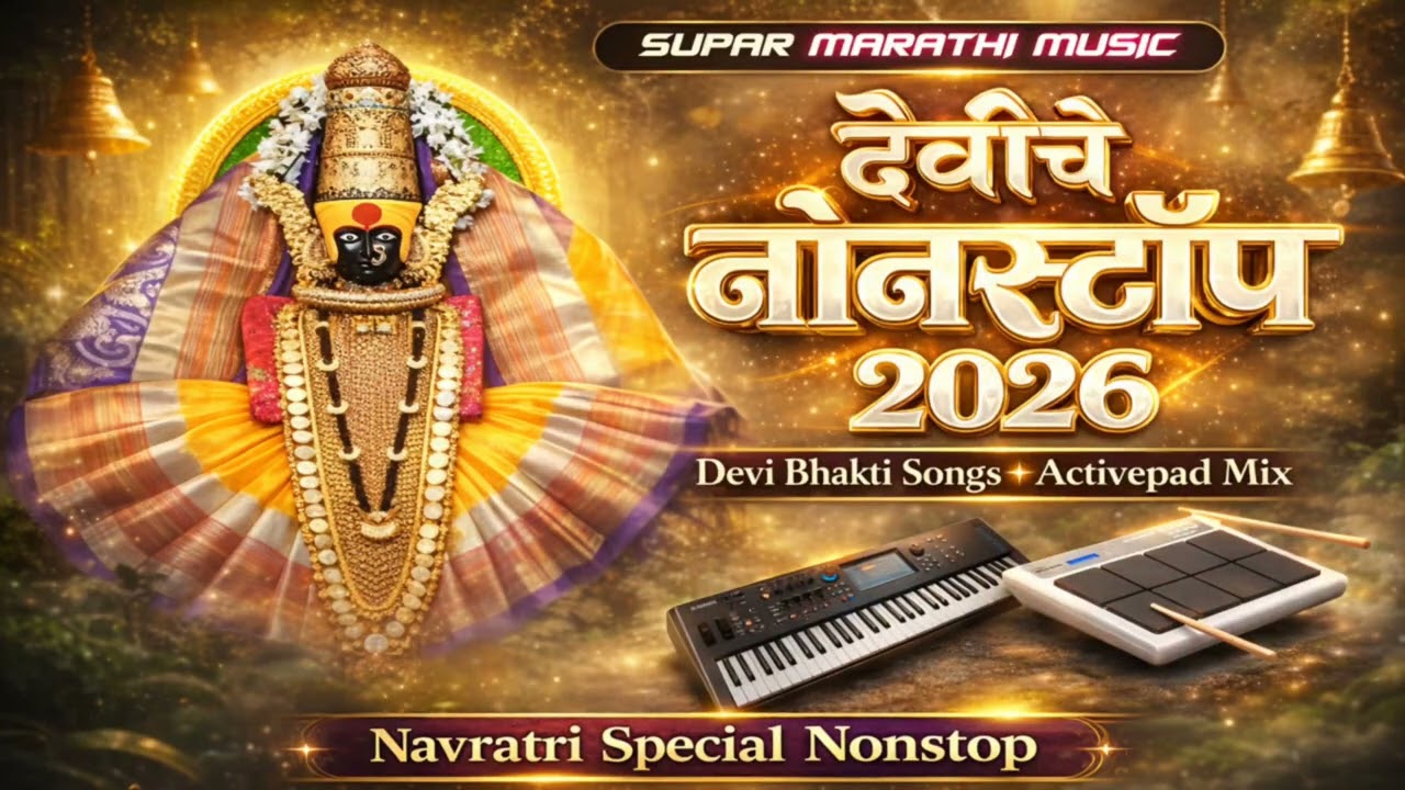 लोकप्रिय देवीची गाणी : Nonstop Ambabai Bhaktigeete Marathi | Devichi Gani | देवी भक्तिगीते