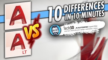 10 GROTE verschillen tussen AutoCAD en AutoCAD LT