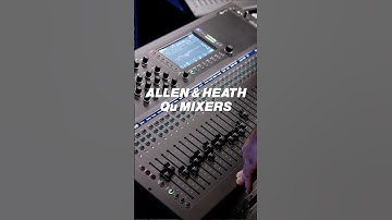 Nieuwe @AllenandHeathUK Qu-mixers zijn perfect voor liveoptredens in 2025