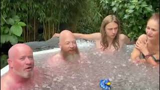 Pendulum Summit Founder & CEO Frankie Sheahan and the Legendary Iceman Wim Hof Share an Ice Bath