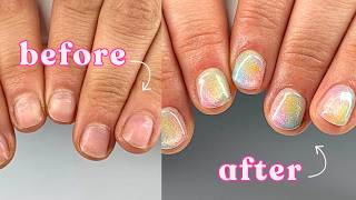 her gel was not lasting, so here's what i did differently
