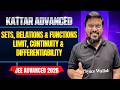 KATTAR ADVANCE: SETS, RELATIONS & FUNCTIONS + LCD || JEE Advanced 2026