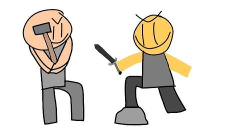 Sledger vs. gladiator (TDS animation)