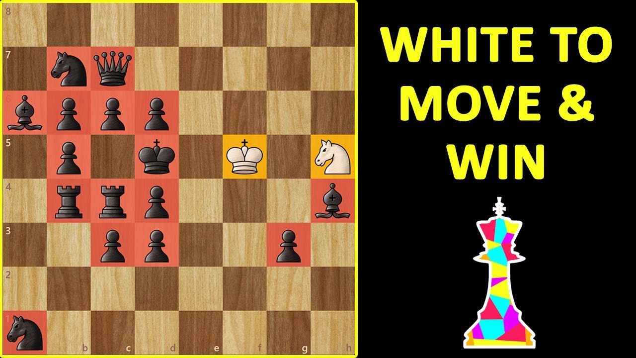 Mate in 4 Chess Puzzle 1 - Brain Easer