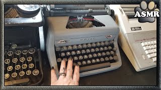ASMR Tapping Around My Vintage Keyboards / Gentle Typing / Scratching screenshot 1