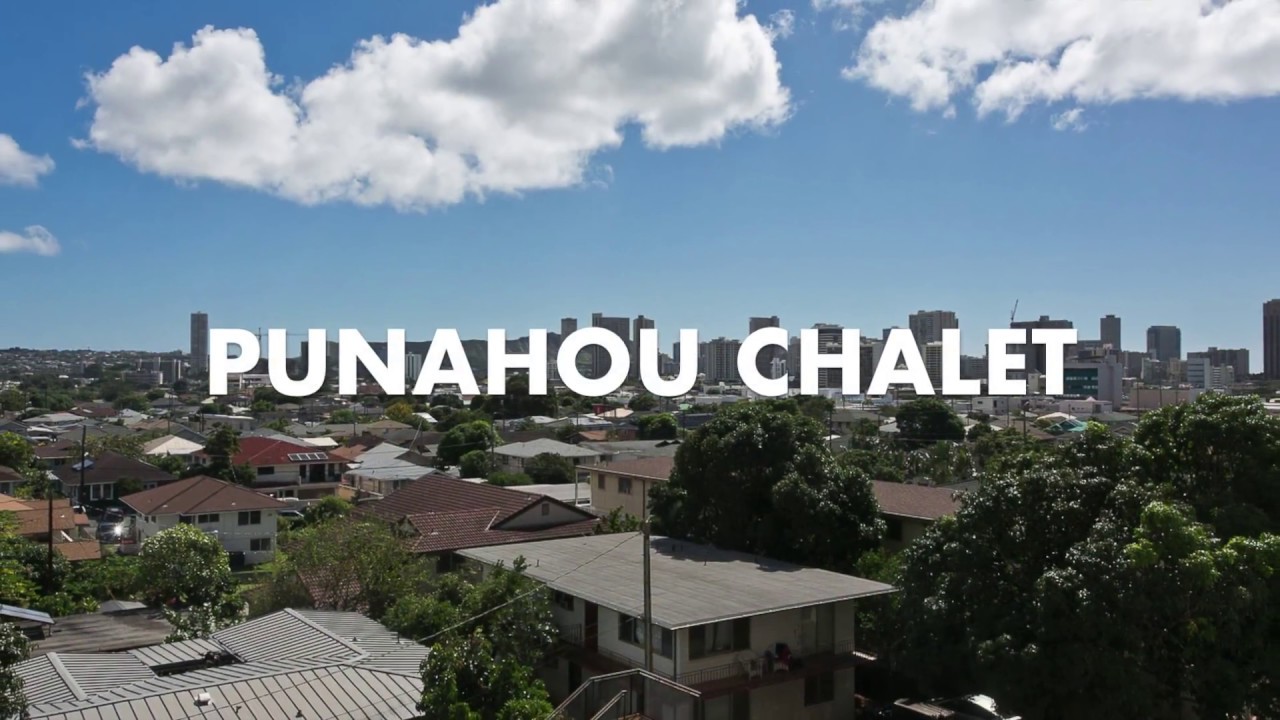 Punahou Chalet Alexander Street Honolulu, Hawaii YouTube