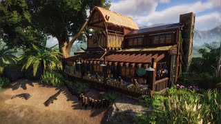 Planet Zoo Jungle Cruise Station | Timelapse Build Part 1