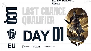 Six Invitational 2025 LCQ - EUL Finals - Day 1
