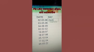 Quickly Split Date into Day l split Date in Excel l #shorts #tricks #short  #excel #Sk computer info