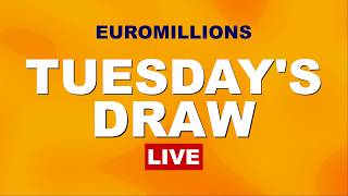 The National Lottery EuroMillions Results Live Draw - Tuesday 22nd September 2026
