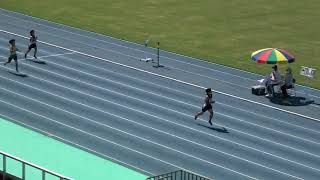 20220925 県北地区秋季中体連 日向・西臼杵1年女子200m決勝(西臼杵大会新)