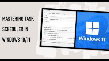 How to use Task Scheduler in Windows 11