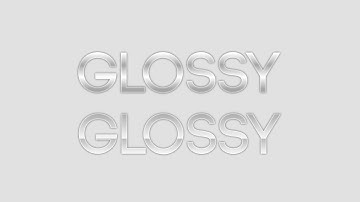 Gimp Tutorial: Glossy Text