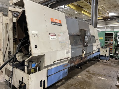 Mazak Slant Turn 450/2000 2 Axis Slant Bed CNC Lathe For Sale From AssetExchangeInc